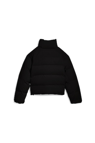 Puma Corduroy Puffer Jacket Kadın Yetişkin Ceket Siyah