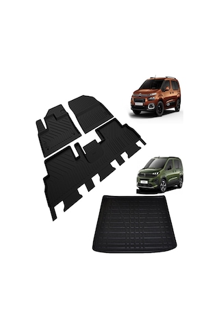 Rifter Berlingo Combo Paspas Bagaj Havuzu Set 2020 2021 2022 2023 22024 2025 Proace Cıty Yeni Doblo