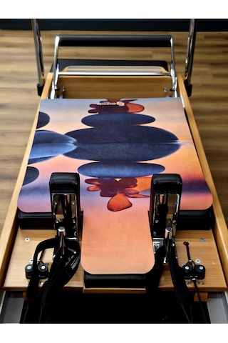 Reformer Pilates Mat ' Kaymaz' -'stones Renkli
