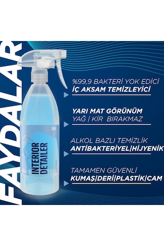 Gyeon Q²m İnteriordetailer Araç İçi Bakteri Virüs Temizleyici - 1