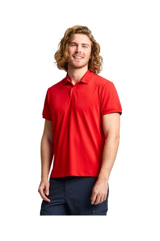 Slam Tech Pıque Polo Ss W07 Kırmızı