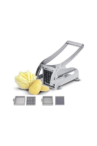 Arion Paslanmaz Çelik Pratik Patates Sebze Meyve Dilimleyici Çelik