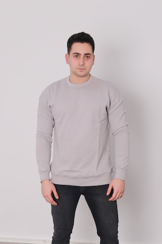 Fk Fashion Fkfashion Sweatshirt 22FK1744 Gri