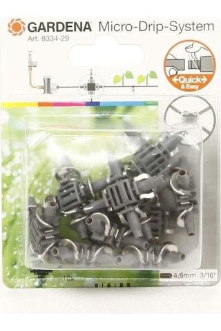 Gardena 8334-20 Damla Sulama Sistemi 4.6 Mm 10'Lu Paket