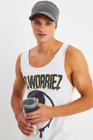 Erkek Uv Koruyuculu %100 Pamuklu Penye Tenis Golf Stil Vizör Şapka Siperlik - Tek Ebat / Füme Füme