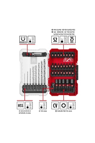 Zyzqstore 39 Parça Darbeye Dayanıklı M-case Bits Ucu Seti - 49108773