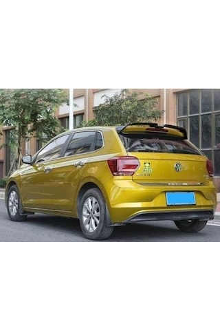 Vw Polo Mk6 Bagaj Üstü Spoiler Oettinger Pianoblack Boyalı 2019+