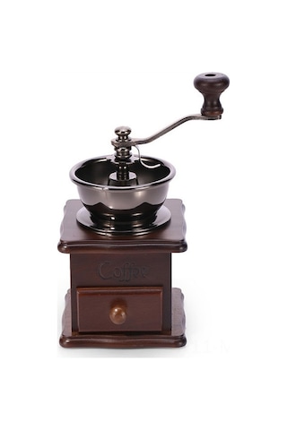 Mufunye Kahve Fincanı İçin Seramik Çekirdekli El İle Değirmen, Vintage Ahşap Tasarım, Çeşitli Kuru Malzemeleri Öğütme, Hafif Lüks Stili Diğer