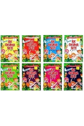 Harika Çocuk İlk Okuma Setim - 8 Kitap Takım - Anasınıfı ve 1. Sınıflar için- Harika Çocuk