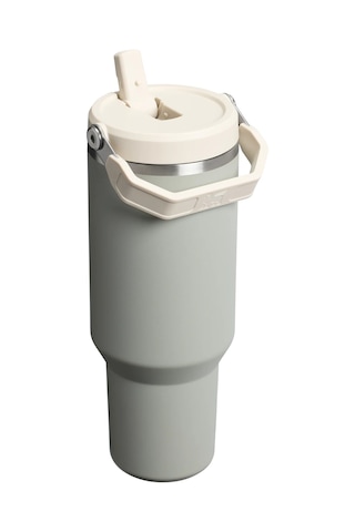 Stanley The Iceflow Flip Straw 0.89 L Pipetli Termos Bardak Sage Gray