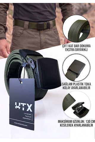 Utx Taktik Palaska-kemer Unısex Haki