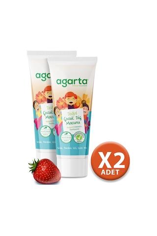 Agarta Doğal Çocuk Diş Macunu 2 x 75 ML