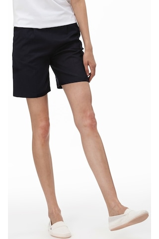 Lacoste Women's Reguler Fit Shorts Kadın Yandan Fermuarlı Şort Koyu Lacivert