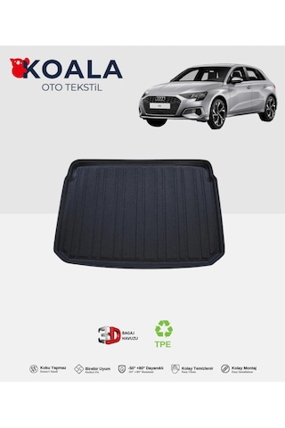 Audi A3 Sportback Alt Bagaj 2020 Sonrası 3d Bagaj Havuzu