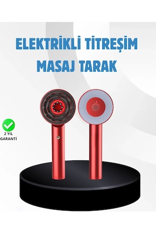 Saç Büyüme Tamamlayıcı Elektrikli Masaj Tarak Led Ve Titreşimli Standart