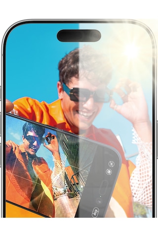 Panzerglass Apple Uyumlu iPhone Anti reflective Armor 17 16 Pro Çerçeve Aparatlı Ekran Koruyucu