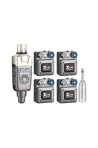 Xvive Xv-u4r4 1 Verici + 4 Alıcılı Kablosuz In-ear Monitör Sistemi