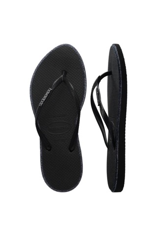 Havaianas Hav.slım Poınt Glıtter-14190 Black/black