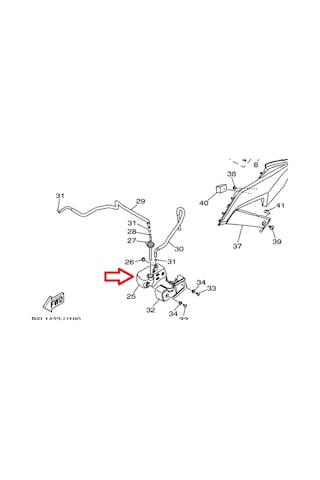 Yamaha Mt-25 Or. Yedek Su Deposu / Genleşme Tankı 1Wd-F1871