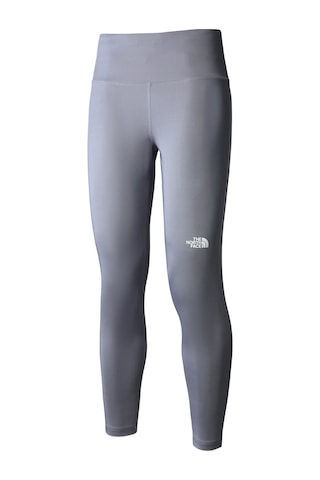 The North Face W Flex High Rise 7/8 Tight Kadın Yüksek Belli Koşu Taytı Nf0A7Zb8N141 Gri