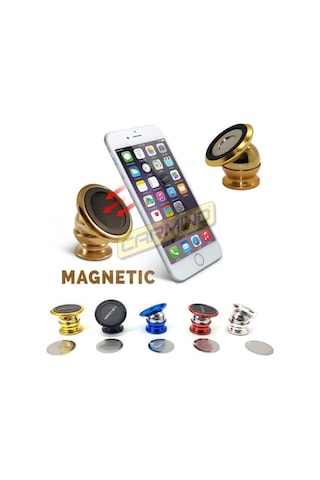 Carmind Mıknatıslı Metal Telefon Tutucu Renkli