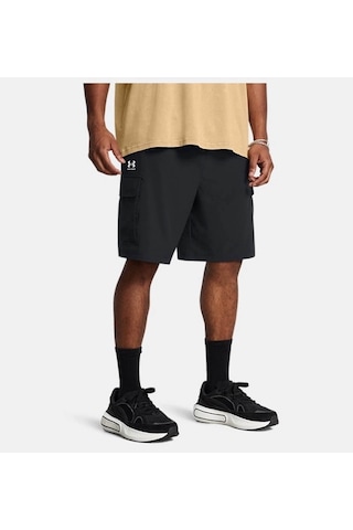 Under Armour Ua Vibe Woven Cargo Siyah Erkek Şort 1386560-001 Siyah