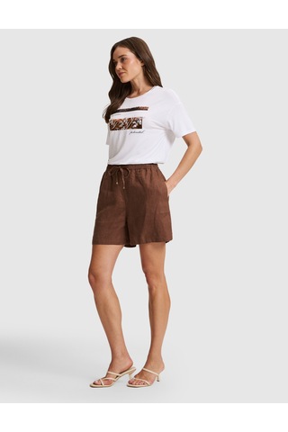 Pierre Cardin Kahverengi Comfort Fit Bermuda Şort 50321218 Vr029