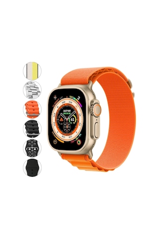 Fitsmart Amax Ultra Watch Akıllı   Saat + 7 Adet Kordon (İthalatçı Garantili)