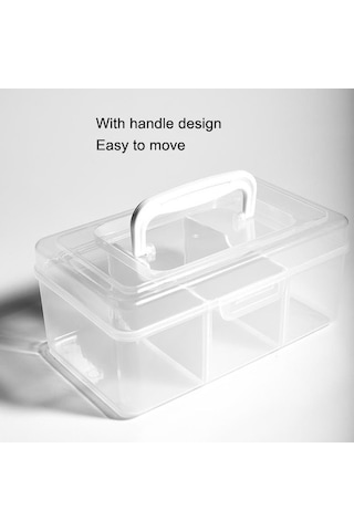 Tongxida Stil Taşınabilir Sones Saklama Plastik Kutusu, Küçük İlaç Ev Ayrı Dg Std Std