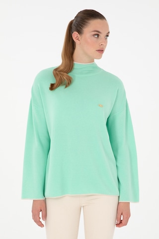 U.S. Polo Assn. Kadın Mint Balıkçı Yaka Kazak 50297069-VR090