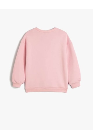 Koton Kız Çocuk Sweatshirt Pembe 5wkg10047ak 25ky59000212 Y5914 Pembe