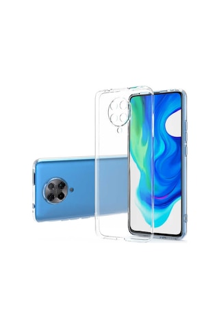 Adige Xiaomi Poco F2 Pro Kılıf Kamera Korumalı Süper Silikon