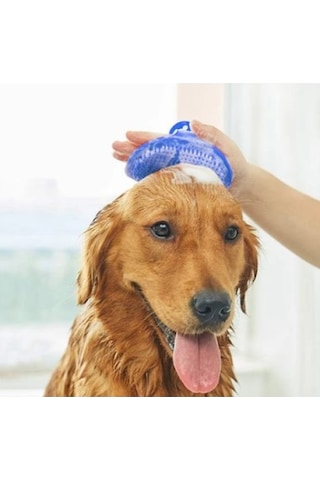 Evcil Hayvan Silikon Tüy Toplama Yıkama Fırçası