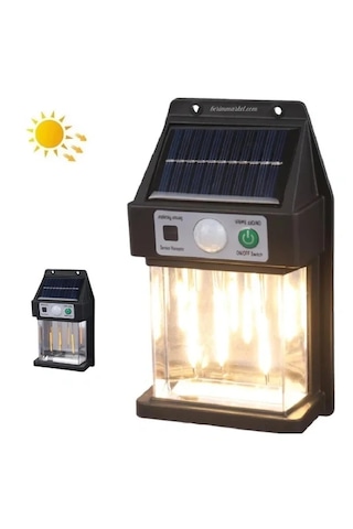 Güneş Enerjili Duvar Lambası Yx-666 3w 5639
