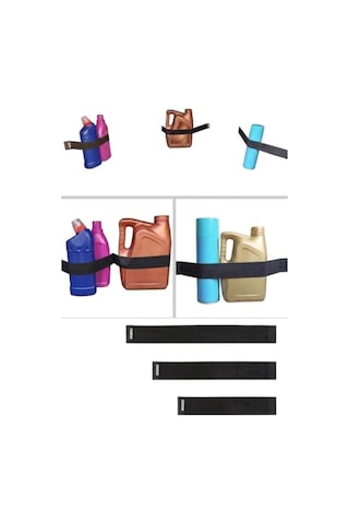 3'lü Lastik Sabitleyici Set, Bagaj Düzenleyici Organizer