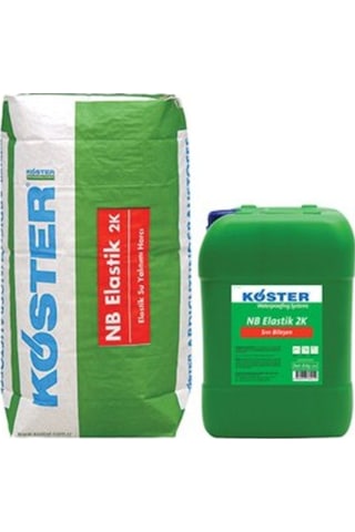 Köster Nb Elastik 2K - Çimento Esaslı Tam Elastik Sürme Yalıtım - 33 KG Köster Nb Elastik 2K - Çimento Esaslı Tam Elastik Sürme Yalıtım - 33 KG