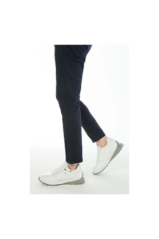 Tamer Tanca Erkek Hakiki Deri Beyaz Sneakers & Spor Ayakkabı 383 5454 Erk Ayk Y23 Beyaz Dr/beyaz Beyaz