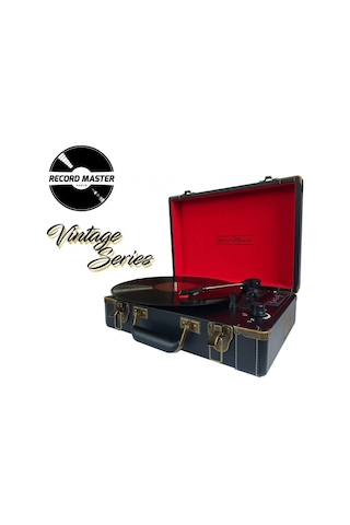 T317ub Retro Pikap Siyah Bluetooth Şarj Edilebilir