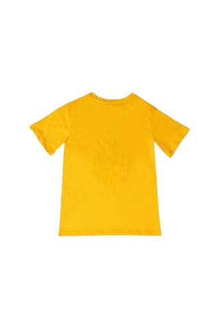 No Fear Baskılı Erkek Çocuk T-shirt B500318 SARI