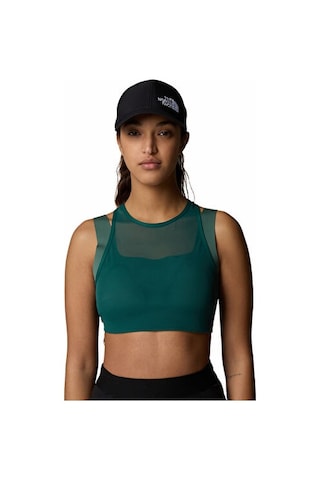 The North Face W Refina Double-layer Bra Kadın Sporcu Sütyeni Nf0a891k6gı1 Yeşil Yeşil