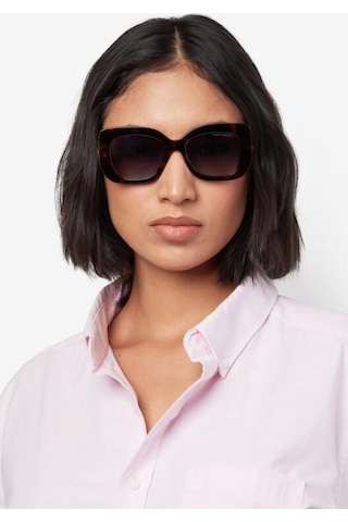 Thf 2224/s 0869o 52 Tommy Hilfiger Kadın Cat Eye Kahverengi