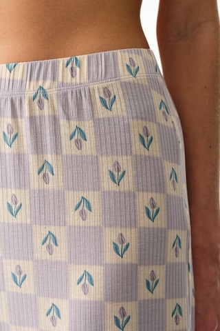 Penti Lila Ella Desenli Kapri Pijama Altı