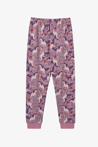 Penti Kız Çocuk Lila Star Unicorn Uzun Kollu Pijama Takımı