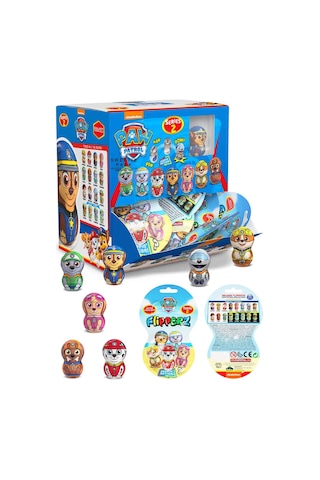 Flipperz Paw Patrol Petrol Hacıyatmaz Lisanslı Köpek Figürlü Oyuncaklı Meyveli Şekerleme