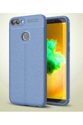 Huawei P Smart Kılıf Zore Niss Deri Desenli Silikon Kılıf (516276160)