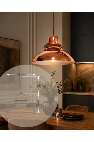 Cata Ct-8311 Cannes Dekoratif Sarkıt Rose