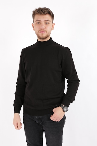 Brango 21050-22k Erkek Triko Kazak 22K21050-R1534 Siyah
