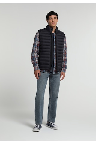 Colin's Colins Slim Fit Dik Yaka Fermuarlı Astarlı Erkek Lacivert Yelek Cl1082936 Q1.v1 Nav