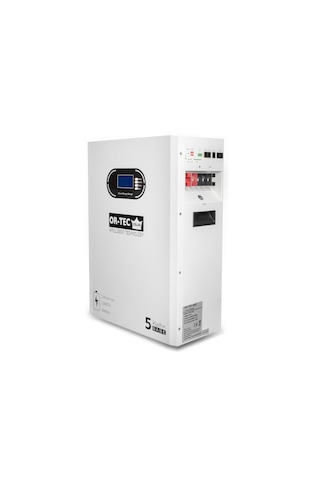 Ortec Solar 5 Kwh 51.2 V 100 Ah Duvar Tipi Truva Serisi Lifepo4 Batarya