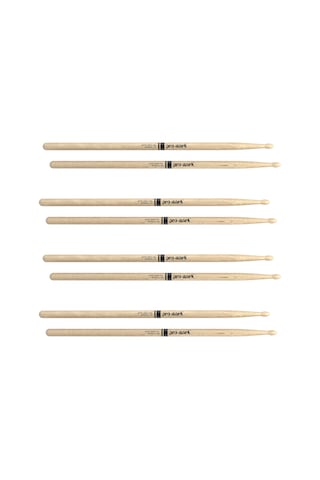 Promark Shira Kashi Oak Classic 5a 4'lü Paket, 4 Çift Pw5aw-4p